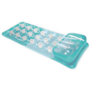 Tumbona hinchable Intex 18-Pocket Fashion Mats 58890EU azul claro