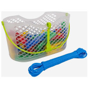 Cuerda para ropa Bo-Camp Set Pegs + Washing line in basket