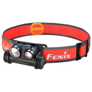 Linterna frontal Fenix HM65R-DT negro/rojo black