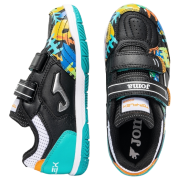 Calzado para niños Joma Top Flex JR Black Indoor