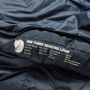 Saco de dormir de plumón Fjällräven Keb Three Seasons Long