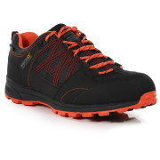 Calzado de hombre Regatta Samaris Low II negro/naranja Black/Fiesta