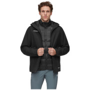 Chaqueta de hombre Mammut Treeline 3 in 1 HS Hooded Jacket Men negro black-black 0052