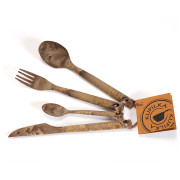 Juego de cubiertos Kupilka Cutlery marrón Brown