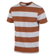 Camiseta de hombre Regatta Brayden rojo/gris GingerbrdStr