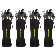 Juego de cubiertos Ridge Monkey DLX Cutlery Set Four Pack