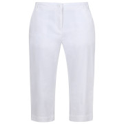 Pantalones de tres cuartos para mujer Regatta Bayletta Capri blanco White