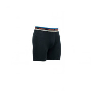 Calzoncillos bóxer funcionales para hombre Devold Lauparen Merino 190 Boxer Man azul/naranja Ink