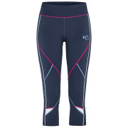 Mallas de tres cuartos para mujer Kari Traa Louise 2.0 3/4 Tights azul Royal