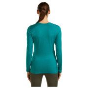 Camiseta funcional de mujer Icebreaker Women Merino 200 Oasis LS Crewe Sunrise Summit