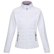 Chaqueta de mujer Regatta Wmn Clumber V Hyb blanco White(Lilac Frost)