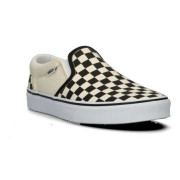 Calzado de hombre Vans MN Asher blanco/negro (Checkers)Black/Natural