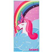 Toalla Towee Rainbow Unicorn 70 x 140 cm