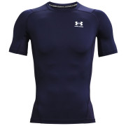 Camiseta funcional de hombre Under Armour HG Armour Comp SS azul MidnightNavy//White