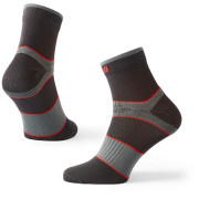 Calcetines Zulu Sport negro/rojo Č/W/Red