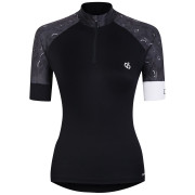 Maillot de ciclismo para mujer Dare 2b Follow Through Jrsy negro Black/Black Dash Animal