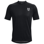 Camiseta de hombre Under Armour Armourprint SS negro Black / / Halo Gray