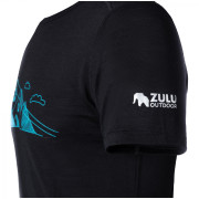 Camiseta de hombre Zulu Merino 160 Short Cabelway Comfy