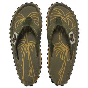 Chanclas de hombre Gumbies Palm Leaf Khaki khaki khaki/zelená