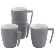 Juego de tazas Outwell Gala 4 Person Mug Set gris Grey Mist