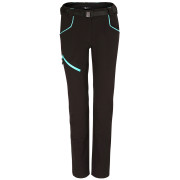 Pantalones de mujer Zulu Pilis W negro/azul Black/Aqua