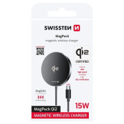 Cargador inalámbrico Swissten MagPuck