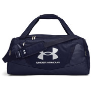 Bolsa de deporte Under Armour Undeniable 5.0 Duffle MD azul oscuro Midnight Navy / Midnight Navy / Metallic Silver