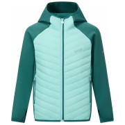 Chaqueta para niños Regatta Junior Andreson Hybrid MedWaBall azul claro MedWaBall