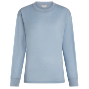 Camiseta funcional de mujer Icebreaker Women Mer 150 Tech Lite LS Relaxed Tee azul claro Zinc Blue