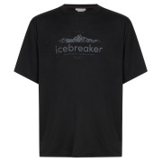 Camiseta funcional de hombre Icebreaker Men M 150 Tech Lite SS Rlxd T ibHeritage negro Black