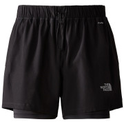 Pantalones cortos de mujer The North Face W 2 IN 1 Shorts negro TNF BLACK