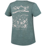 Camiseta de mujer MOOA Merino Lyolite Horizon 150 Comfy