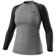 Camiseta funcional de mujer Dynafit Tour Light Merino W L/S Tee negro/gris 0911 - black out/0530