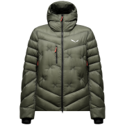 Chaqueta de plumón para hombre Salewa Ortles Med 4 Rds Dwn Jkt M verde faded green