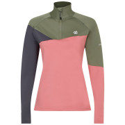 Sudadera funcional de mujer Dare 2b Ice II Core Stretch rosa OlvGn/DustRo