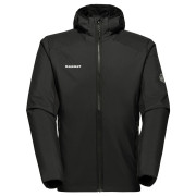 Chaqueta de hombre Mammut Rime Light IN Hybrid Hooded Jacket Men negro black 0001