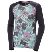 Camiseta funcional de mujer Helly Hansen W Lifa Merino Midw Gra Crew