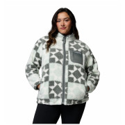Sudadera de mujer Columbia West Bend™ Print Full Zip Ii blanco/gris Tea Light, Cozy Quilt