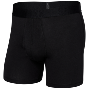 Calzoncillos bóxer Saxx Droptemp Cooling Cotton Boxer Brief Fly negro Black