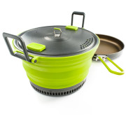 Olla GSI Outdoors Escape Set 3 L Pot + Fry Pan verde claro