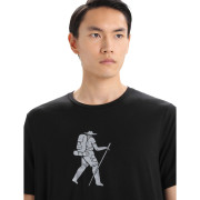 Camiseta funcional de hombre Icebreaker Tech Lite II SS Tee Trail Hiker