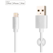 Cable de carga y datos FIXED Datový a nabíjecí kabel FIXED USB/Lightning blanco bílá