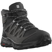 Calzado de hombre Salomon X Ward Leather Mid Gore-Tex negro Phantom / Black / Magnet