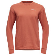 Sudadera de mujer Devold Everyday Crew Wmn naranja CORAL