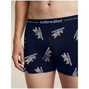 Calzoncillos bóxer funcionales para hombre Icebreaker Men M 150 Anatomica Boxers BearTourAOP