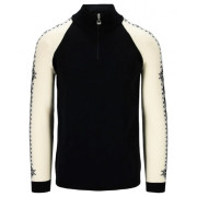 Jersey de hombre Dale of Norway Geilo Masc Sweater negro/blanco Black Offwhite