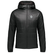 Chaqueta de hombre Black Diamond Solution 2.0 Hoody negro Black