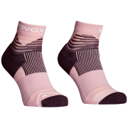Calcetines de lana merino para mujer Ortovox All Mountain Quarter Socks W rosa Dawn Rose