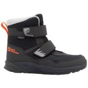 Botas de invierno para niños Jack Wolfskin Polar Bear-B Texapore Mid Vc K - Phantom negro phantom