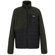 Chaqueta de hombre Regatta Frankie Borg Hybrid verde/negro Black(DkKha)